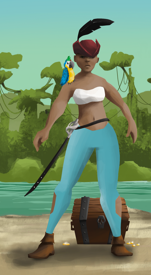 AlgoSeas Pirate #19214 NFT on Algorand