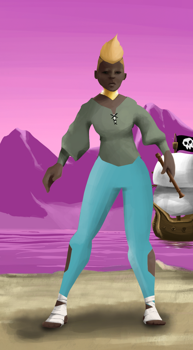 AlgoSeas Pirate #19235 NFT on Algorand