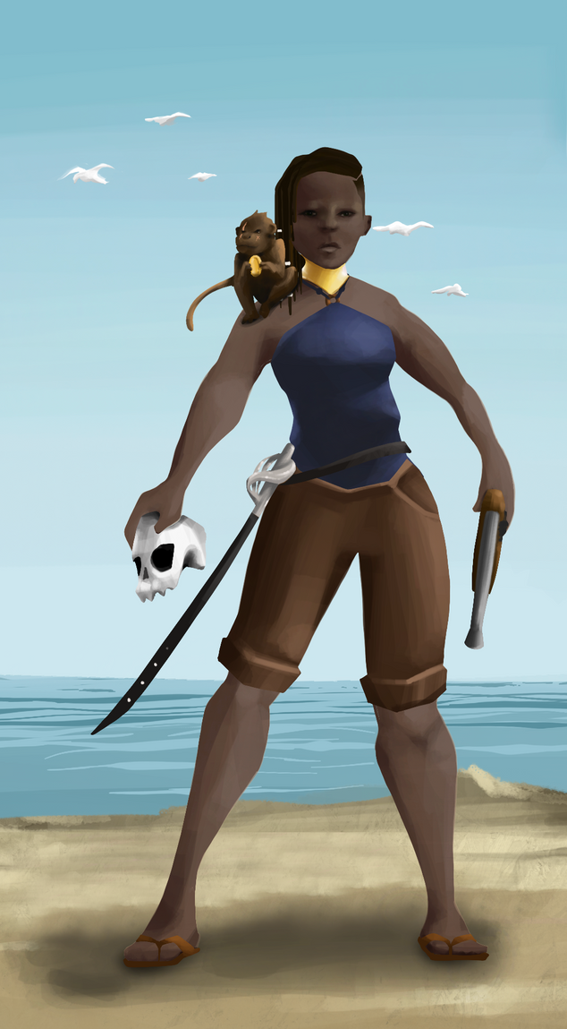 AlgoSeas Pirate #19239 NFT on Algorand