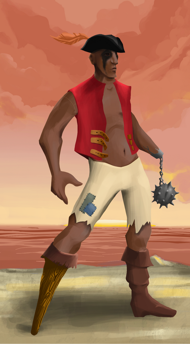 AlgoSeas Pirate #19253 NFT on Algorand
