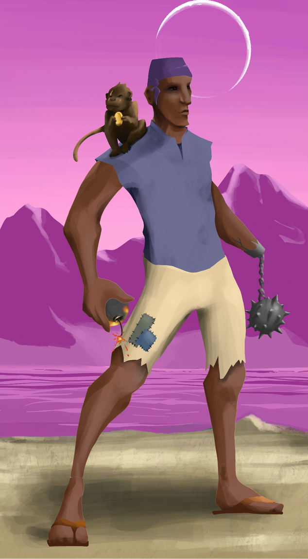 AlgoSeas Pirate #19290 NFT on Algorand