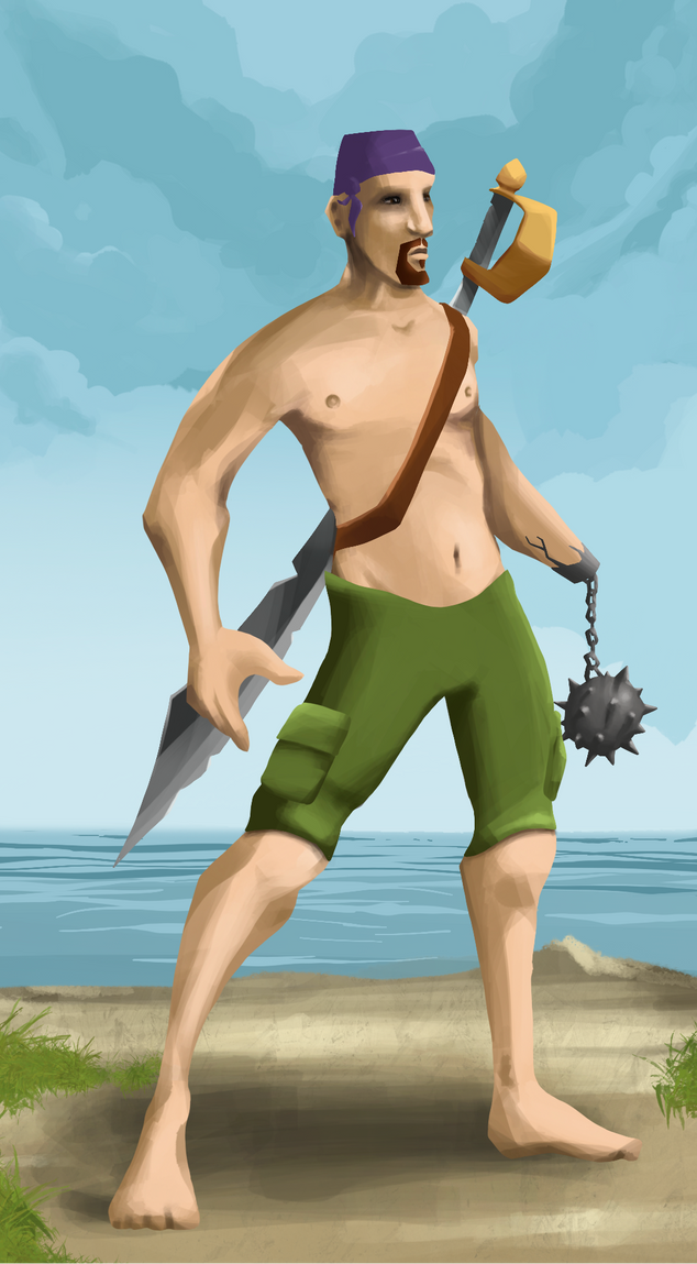 AlgoSeas Pirate #19295 NFT on Algorand