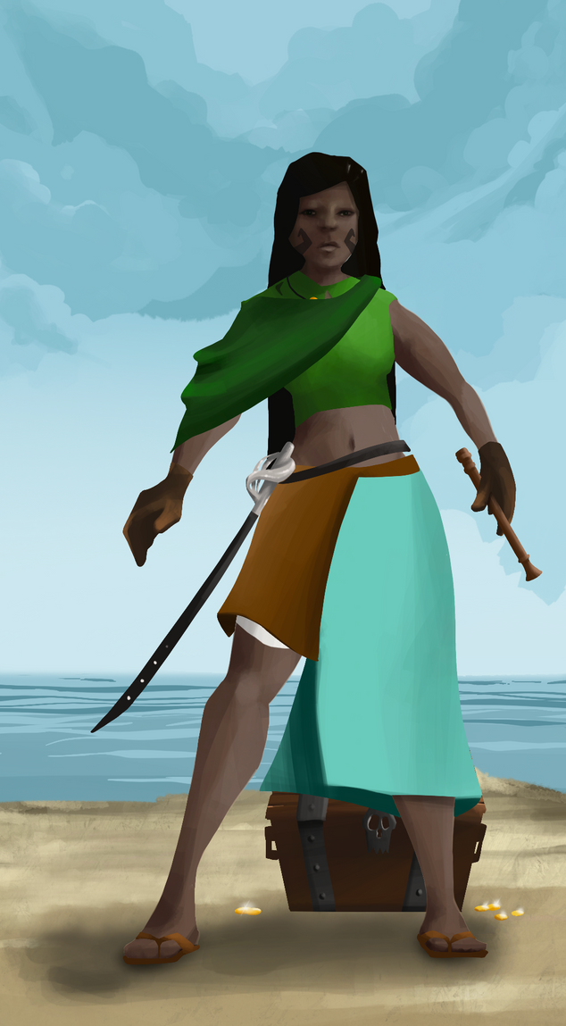 AlgoSeas Pirate #1930 NFT on Algorand