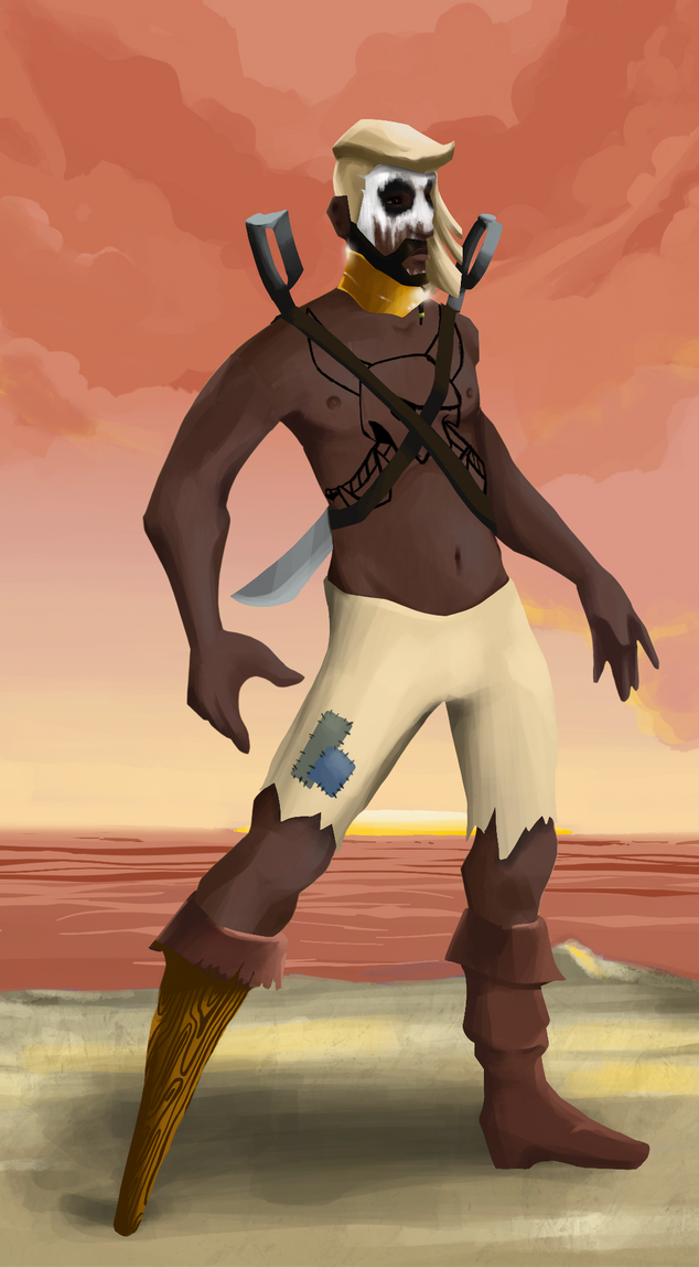 AlgoSeas Pirate #19300 NFT on Algorand