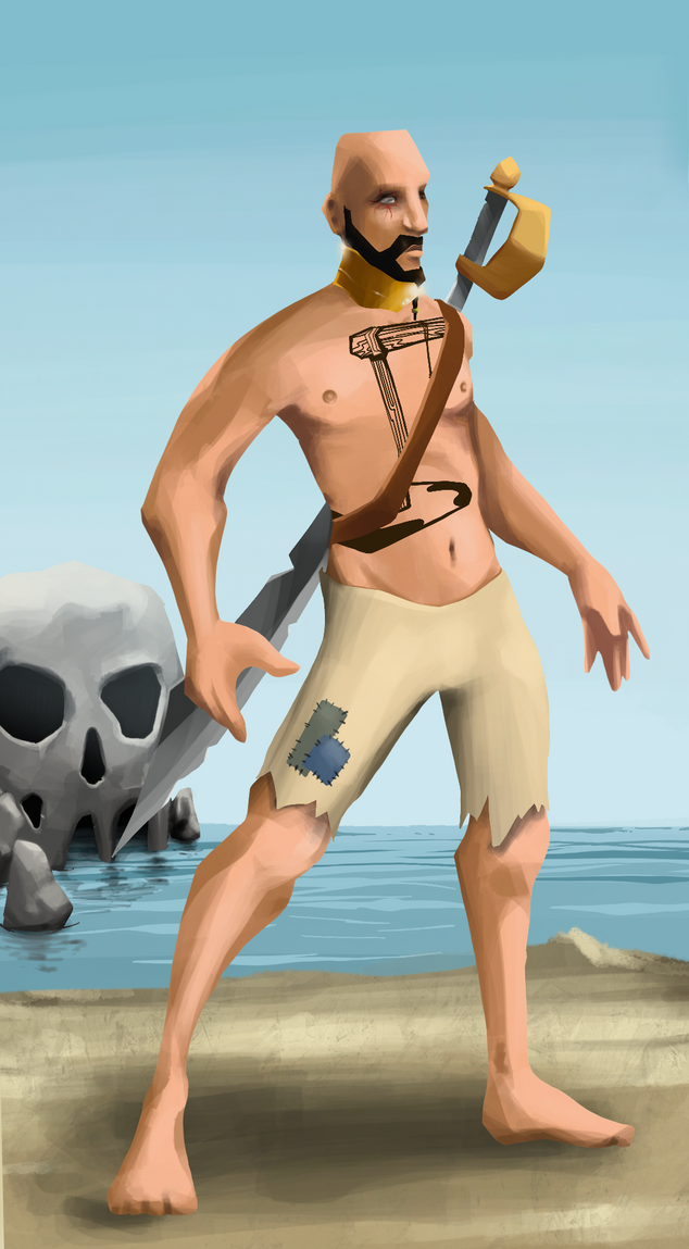 AlgoSeas Pirate #19301 NFT on Algorand