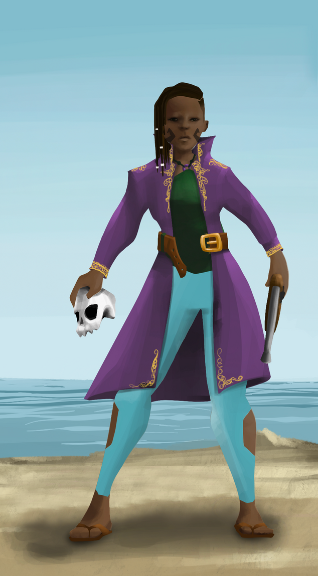 AlgoSeas Pirate #19308 NFT on Algorand