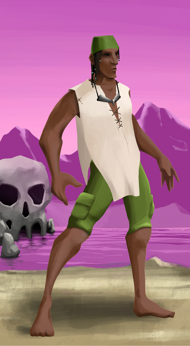 AlgoSeas Pirate #19325 NFT on Algorand