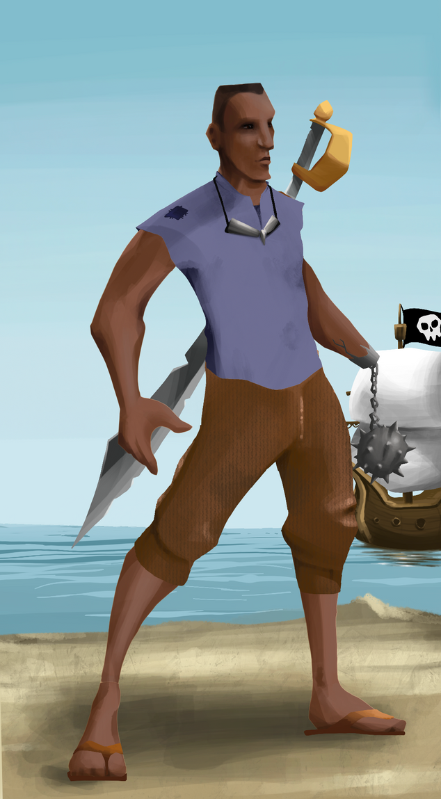 AlgoSeas Pirate #19327 NFT on Algorand