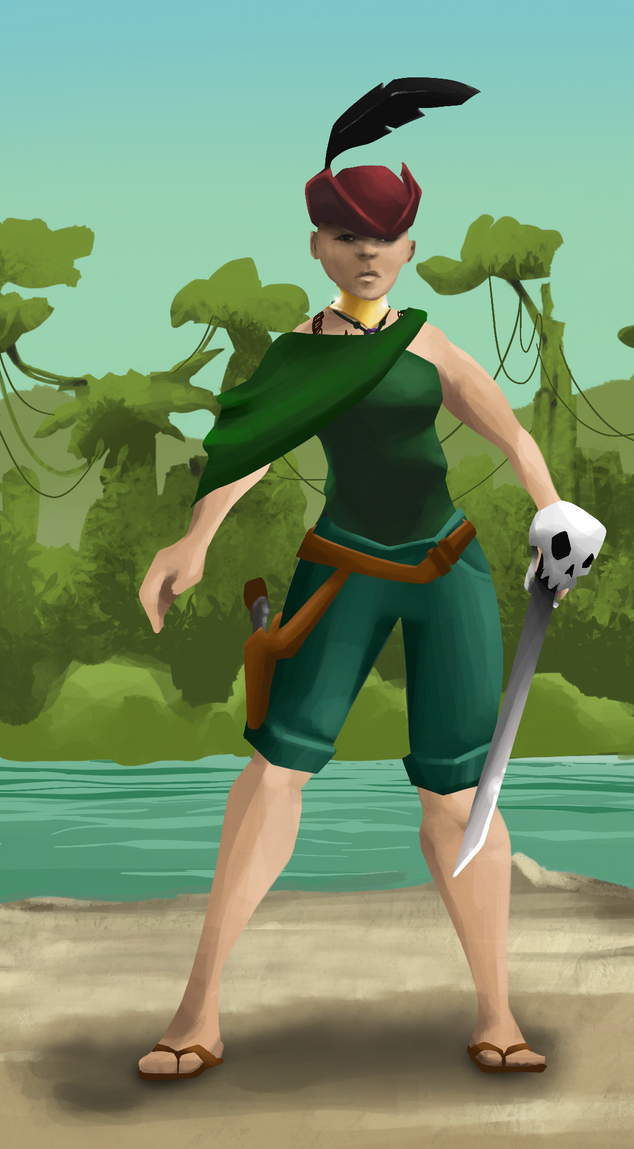 AlgoSeas Pirate #1933 NFT on Algorand