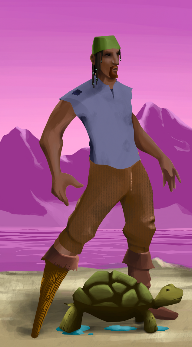 AlgoSeas Pirate #19338 NFT on Algorand