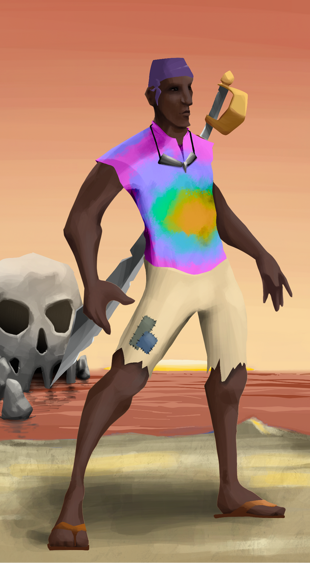 AlgoSeas Pirate #19359 NFT on Algorand