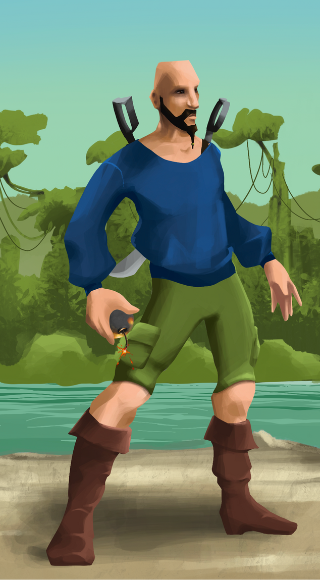 AlgoSeas Pirate #19372 NFT on Algorand