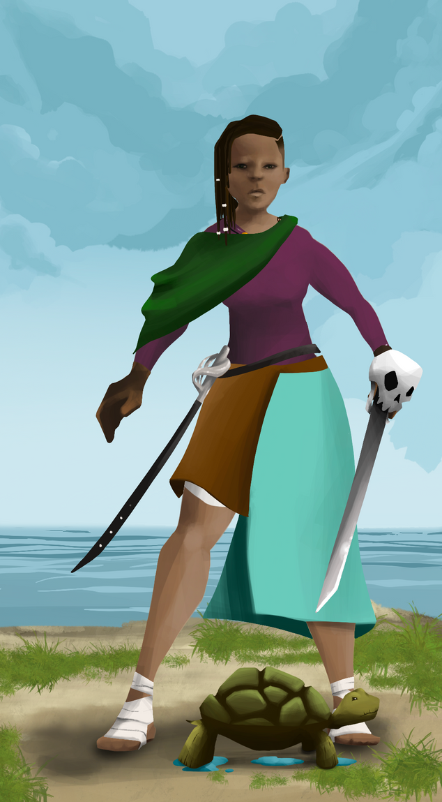 AlgoSeas Pirate #19376 NFT on Algorand