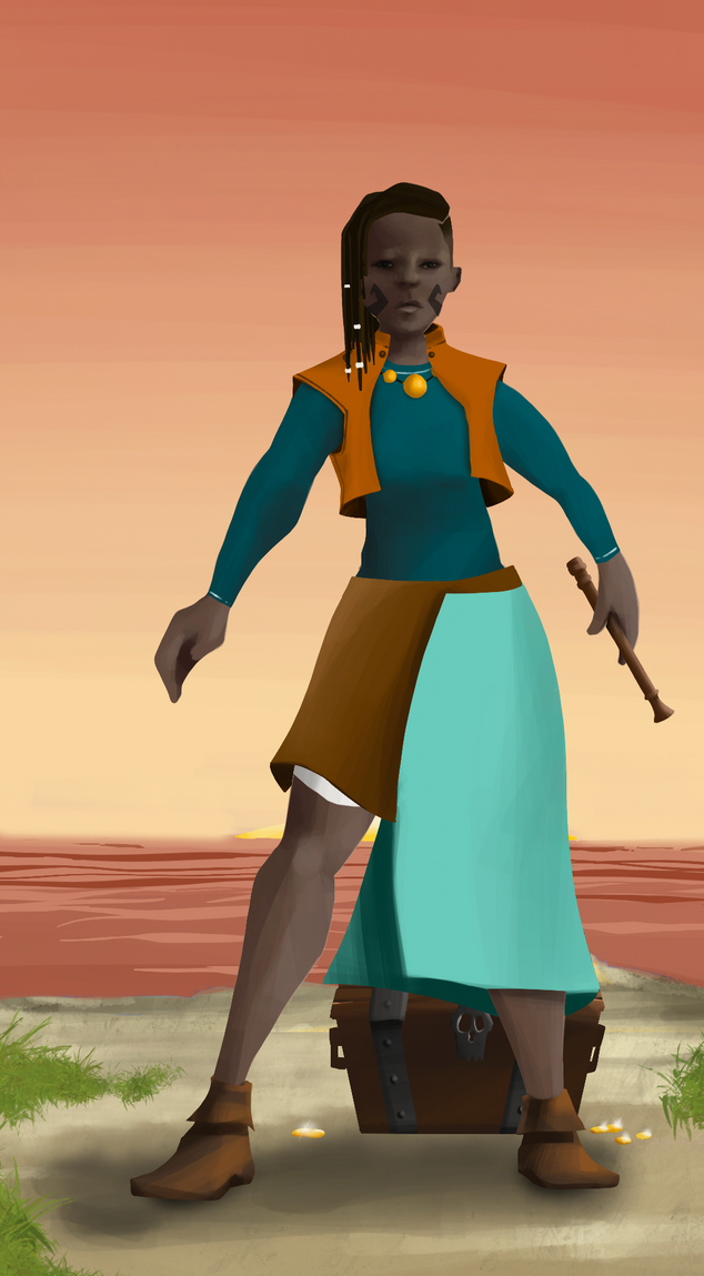 AlgoSeas Pirate #19377 NFT on Algorand