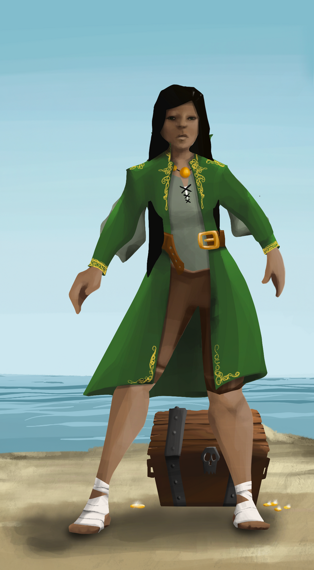 AlgoSeas Pirate #19383 NFT on Algorand