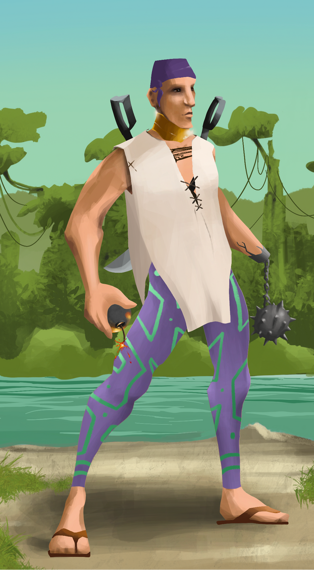 AlgoSeas Pirate #19384 NFT on Algorand