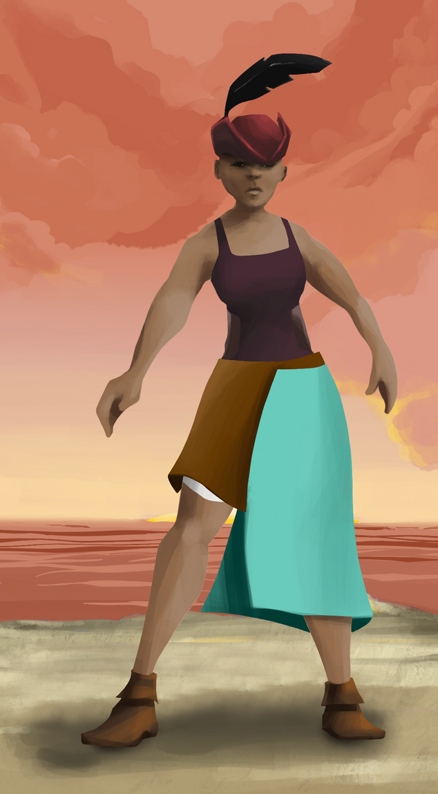 AlgoSeas Pirate #19401 NFT on Algorand