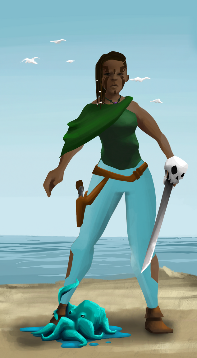 AlgoSeas Pirate #19408 NFT on Algorand