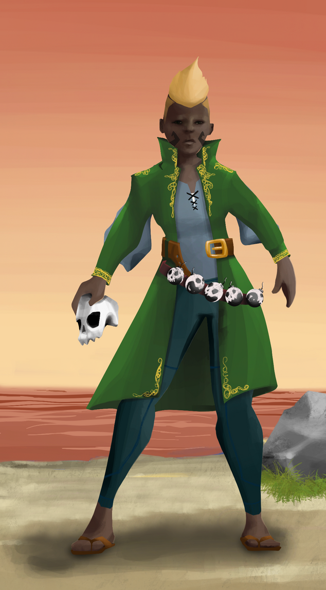 AlgoSeas Pirate #19414 NFT on Algorand