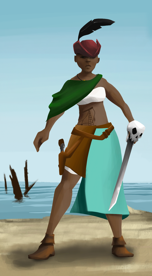 AlgoSeas Pirate #19421 NFT on Algorand