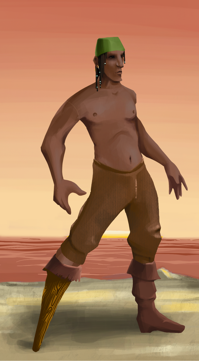 AlgoSeas Pirate #19433 NFT on Algorand