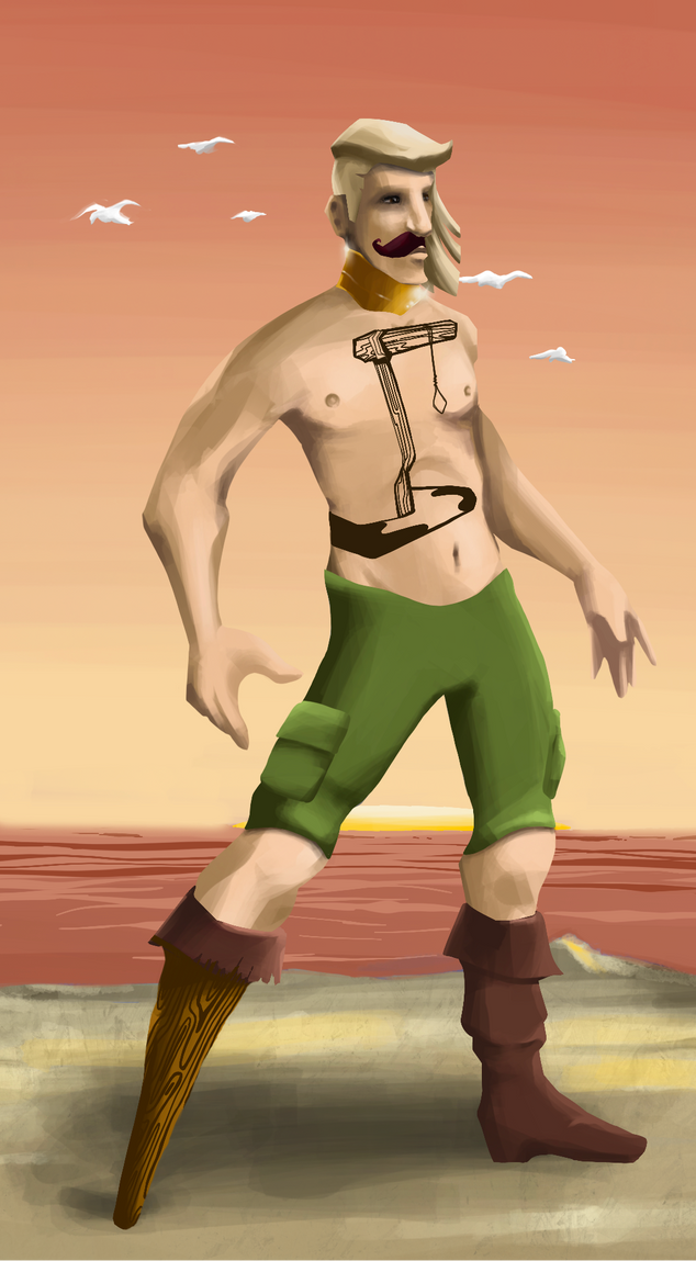 AlgoSeas Pirate #19443 NFT on Algorand