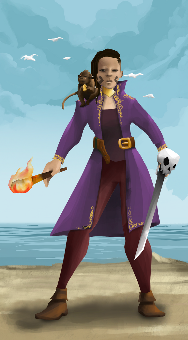 AlgoSeas Pirate #19452 NFT on Algorand