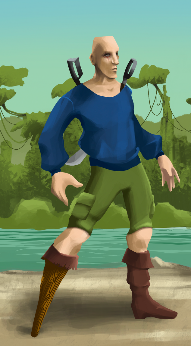 AlgoSeas Pirate #19490 NFT on Algorand