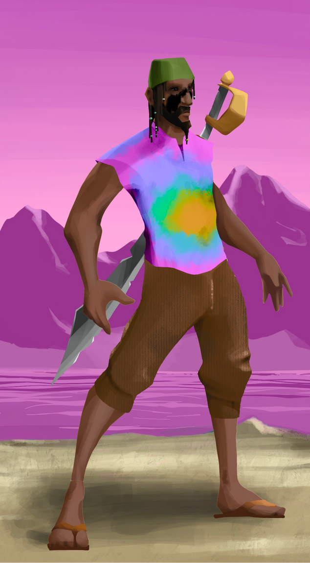 AlgoSeas Pirate #19491 NFT on Algorand