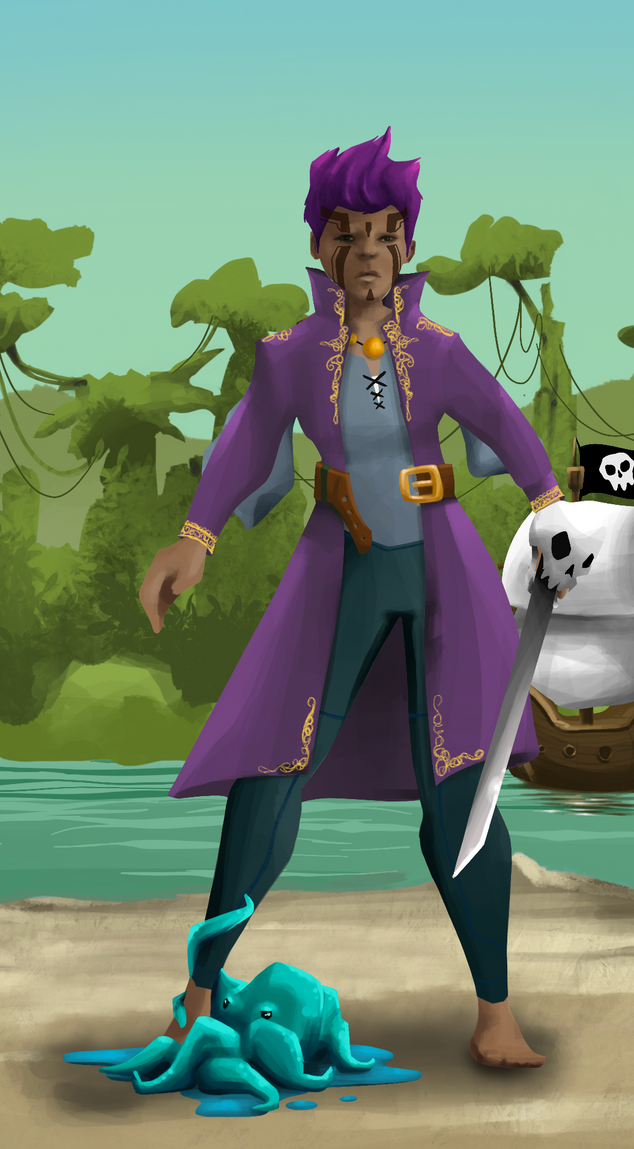 AlgoSeas Pirate #19494 NFT on Algorand