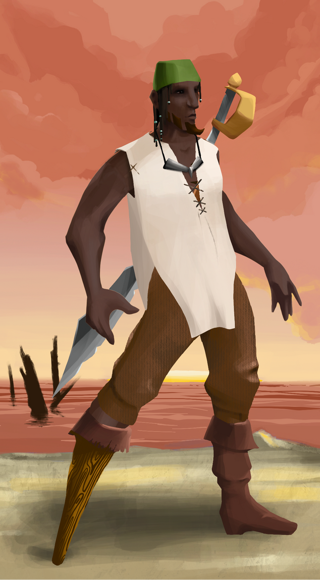 AlgoSeas Pirate #19511 NFT on Algorand