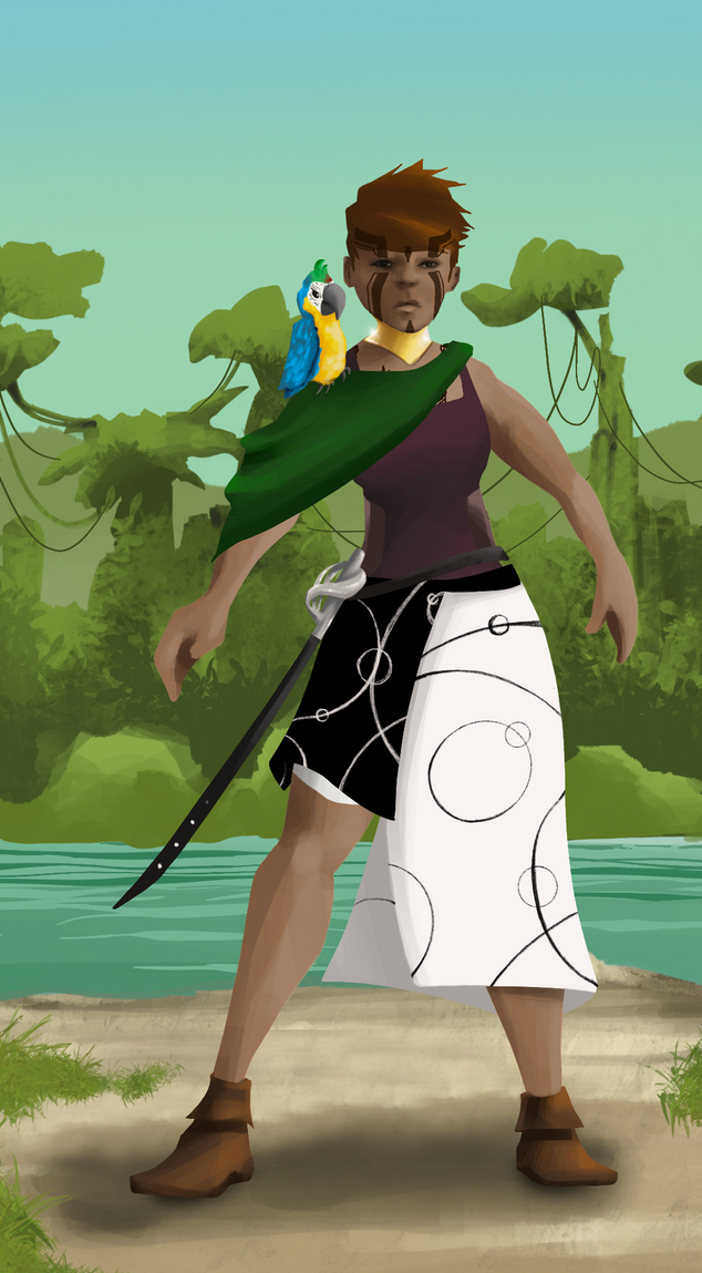 AlgoSeas Pirate #19513 NFT on Algorand