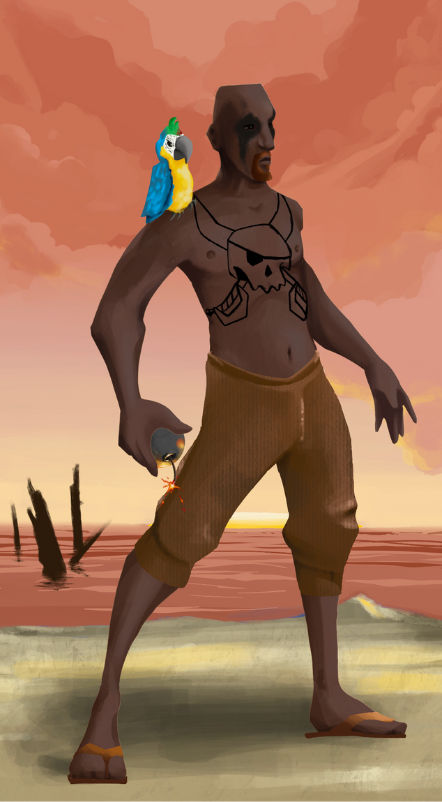 AlgoSeas Pirate #19521 NFT on Algorand