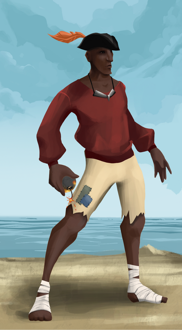 AlgoSeas Pirate #19562 NFT on Algorand