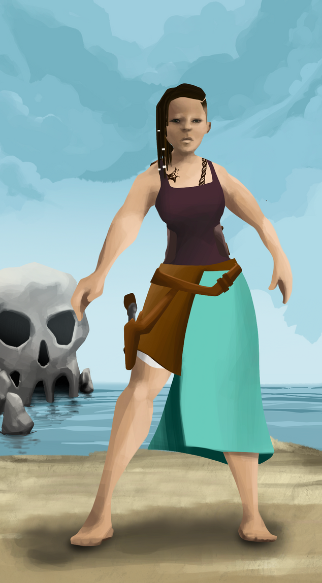 AlgoSeas Pirate #19585 NFT on Algorand