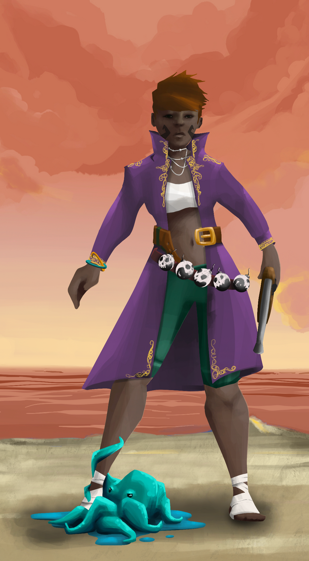 AlgoSeas Pirate #19590 NFT on Algorand