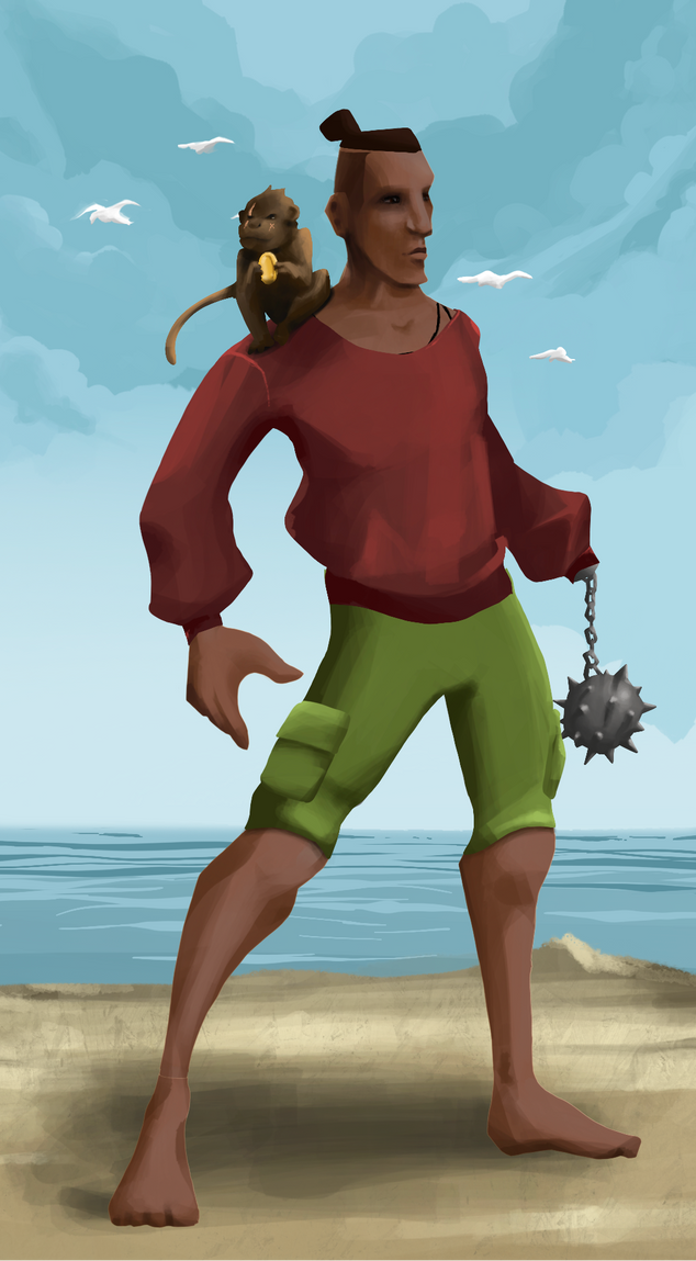 AlgoSeas Pirate #19601 NFT on Algorand