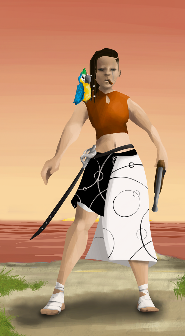 AlgoSeas Pirate #19604 NFT on Algorand