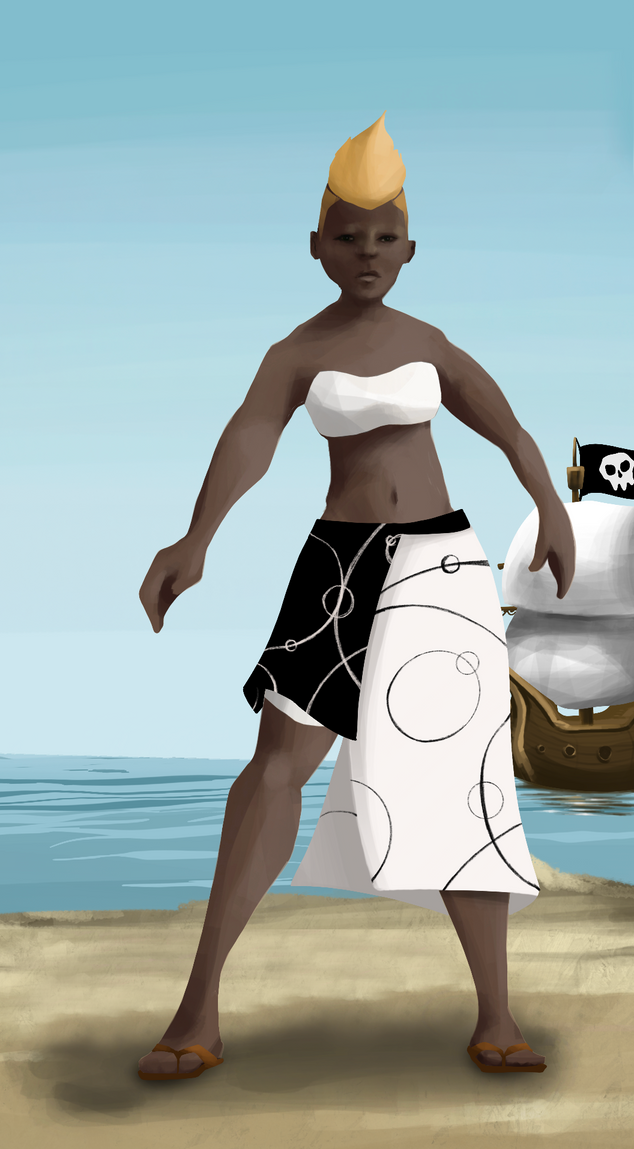 AlgoSeas Pirate #19616 NFT on Algorand