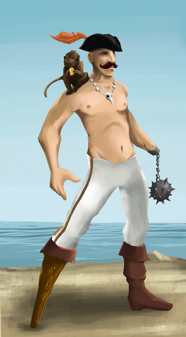 AlgoSeas Pirate #19640 NFT on Algorand