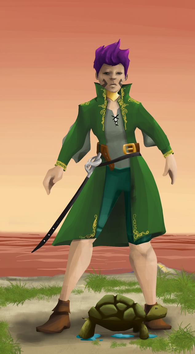 AlgoSeas Pirate #19647 NFT on Algorand