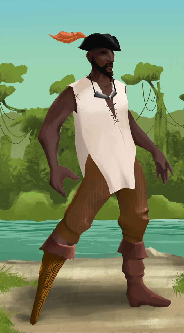 AlgoSeas Pirate #19653 NFT on Algorand