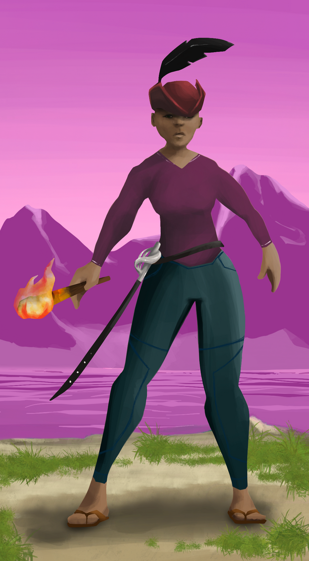 AlgoSeas Pirate #19654 NFT on Algorand