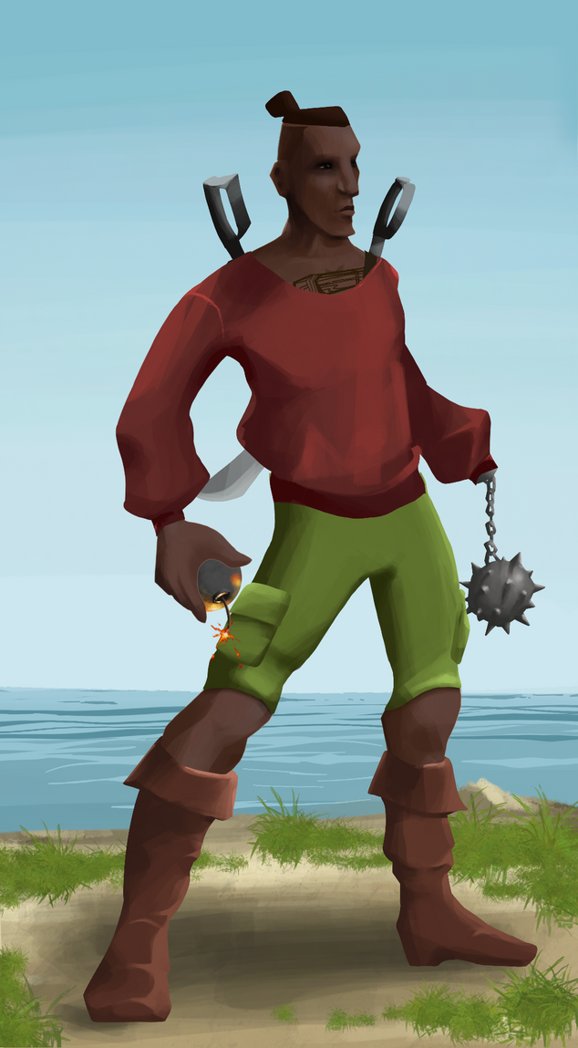 AlgoSeas Pirate #19659 NFT on Algorand