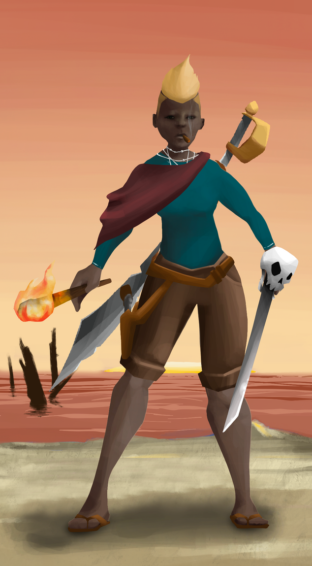 AlgoSeas Pirate #19664 NFT on Algorand