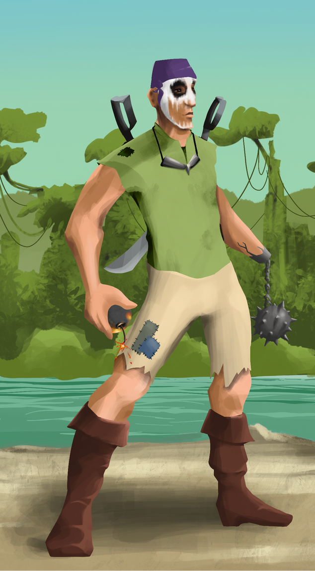 AlgoSeas Pirate #19665 NFT on Algorand