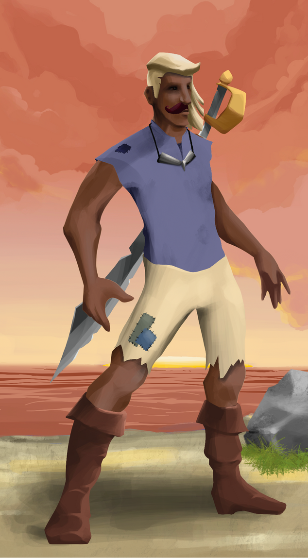 AlgoSeas Pirate #19672 NFT on Algorand