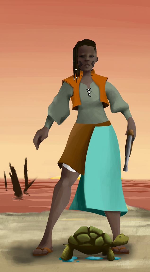 AlgoSeas Pirate #19680 NFT on Algorand