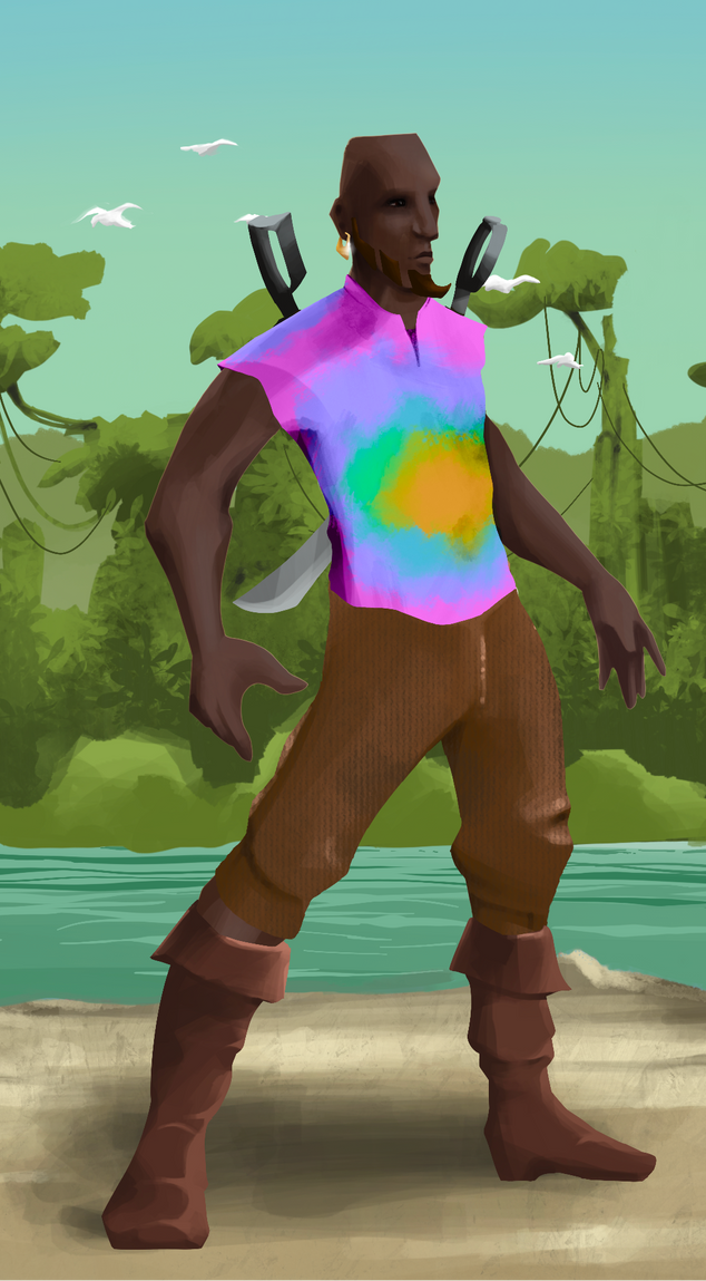 AlgoSeas Pirate #19684 NFT on Algorand