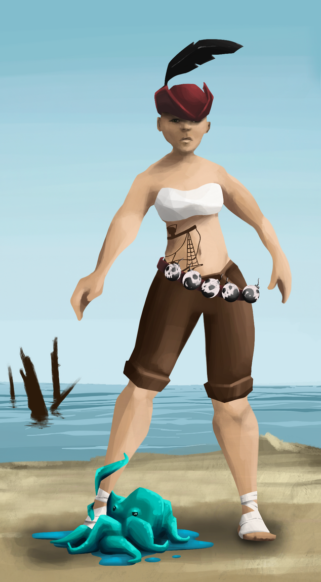 AlgoSeas Pirate #19699 NFT on Algorand